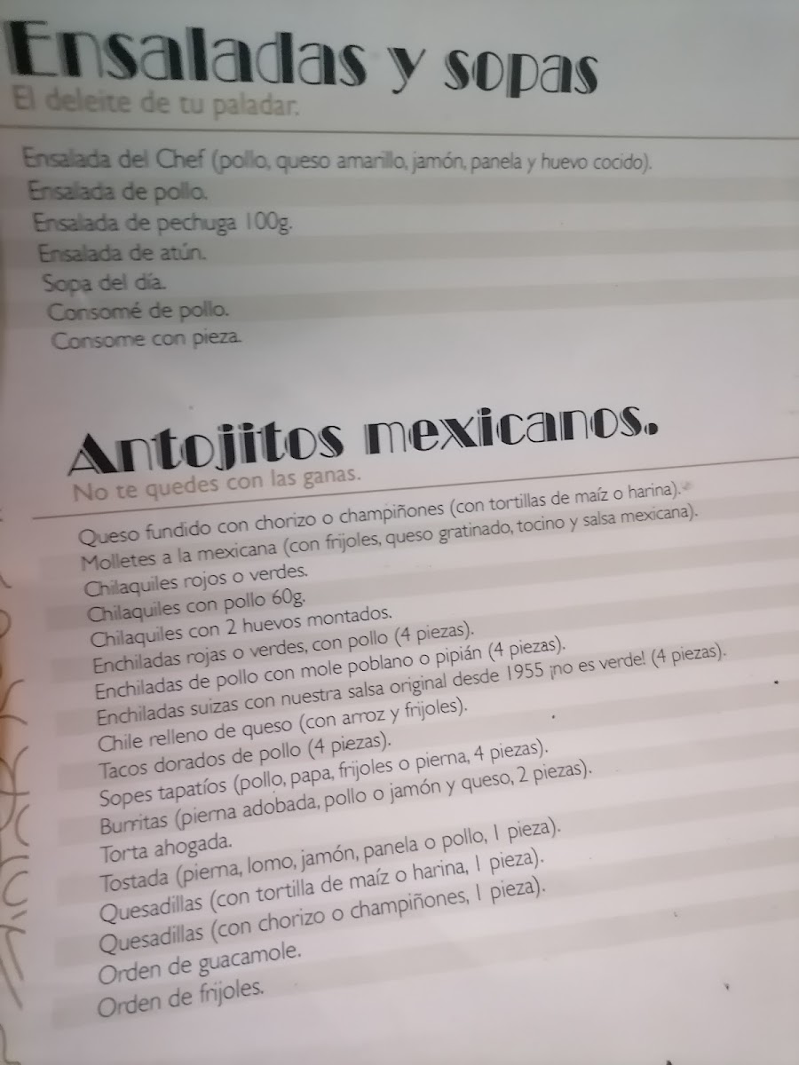 Restaurant Café Madrid Menu - Image 5
